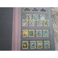 Альбом с марками  - марки Кубы, кубинская живопись архитектура искусство флора и фауна и др.