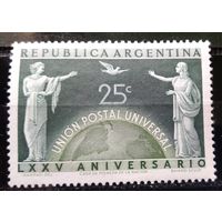 АРГЕНТИНА\139с\ 1949.почтовый союз .MNH