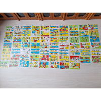 Вкладыши Дональд Donald - Walt Disney Уолт Дисней - Дональд Дак Микки Маус Минни Гуфи и др