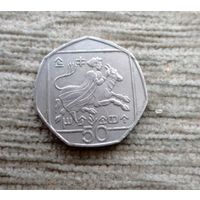 Werty71 Кипр 50 центов 1991