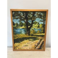 Картина пейзаж холст масло