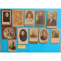 Фото визит-портреты 1910-1920 гг.
