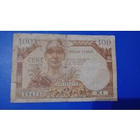 Франция 100 франков 1947 для оккупированных территорий редкая