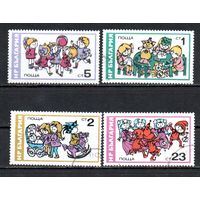 Детские сады Болгария 1976 год серия из 4-х марок