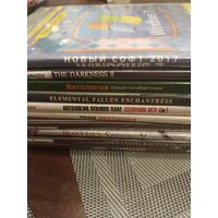 DVD диски с играми 10 штук.