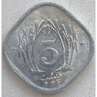 Пакистан 5 пайс 1983 г.