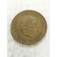 Испания 1 песета 1953(61)