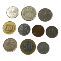 Монеты. Азия. Цена за все.