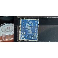 РАСПРОДАЖА. ВЕЛИКОБРИТАНИЯ 1966г. Регион Шотландия. Полная серия. Гаш.
