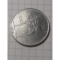 100 лир Италия 1975 год