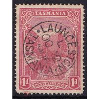 Брит. Тасмания. Пейзаж, металография. 1905 г. см. условие.