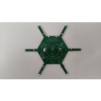 Ёлочная звезда Arduinoflake - печатная плата