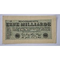 1923 год МИЛЛИАРД  марок Германия