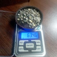 Лот, контакты серебряные, с рубля