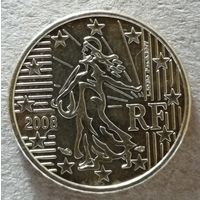 Франция 10 евроцентов 2008 год, KM# 1410