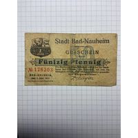 50 пфенигов (нотгельды) г. Германия.-2012