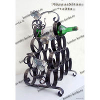 Подбутыльник на 10 бутылок с виноградной лозой