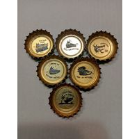 Шесть пробок Волковской пивоварни