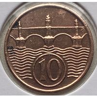 Чехословакия 10 геллеров 1938 г. В холдере