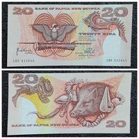 20 кина Папуа-Новая Гвинея обр. 1988 г. aUNC