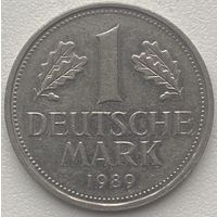 Германия 1 марка 1989 г. G
