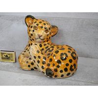 Леопард терракота статуэтка Италия
