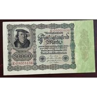 1922 год Германия 50000 марок