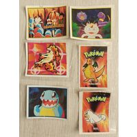 Наклейки "Покемон". Цена за все.