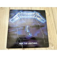 Виниловая пластинка Metallica - ride the lightning 2lp 1987 год UK