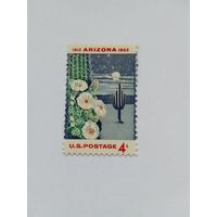 Марки  Аризона США   1962  1 шт. -  2,00 руб.