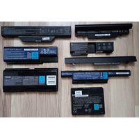 Аккумуляторные батареи ноутбуков 8 штук