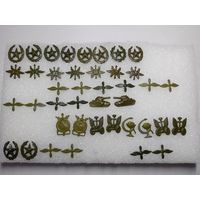 Эмблемы 50 коп за штуку