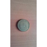 Израиль, 5 агорот 1988 "Ханука". Небольшой тираж.