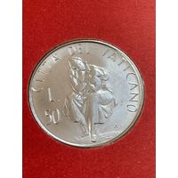 Ватикан 50 лир 1982 г ( из набора )