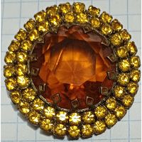 Брошь. Ретро времен СССР.