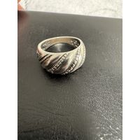 Кольцо. Серебро 925 пробы. Женское. Витое