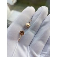 Детские золотые серьги СССР 583 пробы