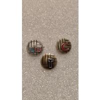 Лот значков Спортивные клубы, 200 лотов с 1 рубля,5 дней!