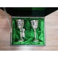 Серебро 875 Рюмки вес 158 гр Торг