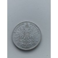Австро-Венгрия 2 кроны 1912 год