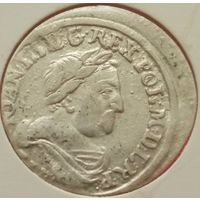 6 грошей. Польша. 1680 г. Ян Третий Собеский. Аукцион с рубля без минимальный цены.