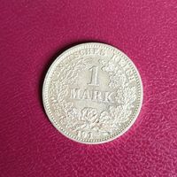 1 марка 1914г. МД G. XF/AU. Остатки блеска.