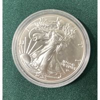 Шагающая свобода серебряный доллар