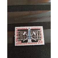 1959 Франция 175лет горной школе геология чистая клей MNH** выпускалась одиночкой (4-2)