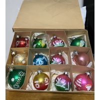 Ёлочные игрушки ГДР !!! НАБОР ШАРОВ !!! РАСПРОДАЖА КОЛЛЕКЦИИ !!!