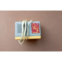 Радио - Сувенирный абонентский громкоговоритель "Зодиак" (Рыбы, Pisces, рыба, рыбка) для проводного радио точки.