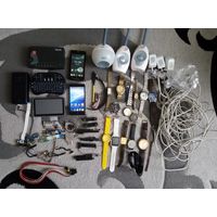 Сборный лот (телефоны, электроника, платы, часы и др.) с 1 рубля без мц