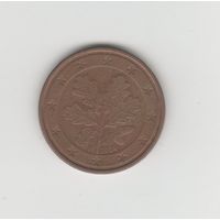 5 евроцентов Германия (ФРГ) 2004 F Лот 7663