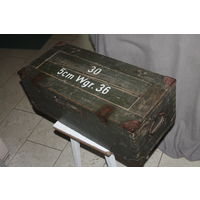 Ящик для 30шт мин немецкого миномёта 50мм.