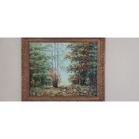 Картина маслом"Сентябрь"